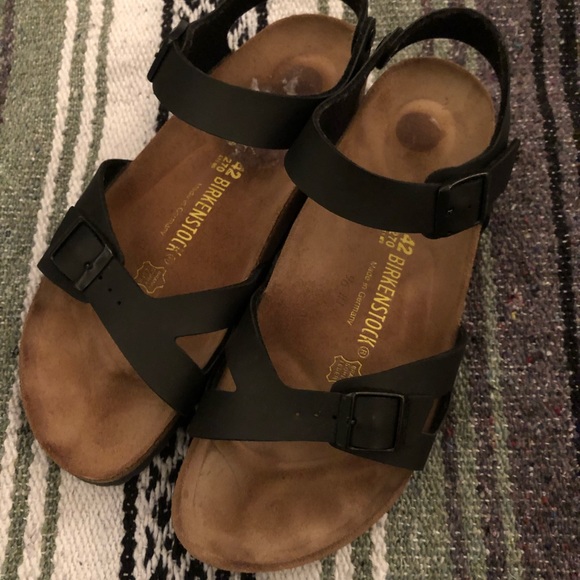 Birkenstock Shoes - NEW Birkenstock Black Sandals US 11 UK 42